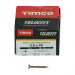 5.0x40 Pozi Countersunk Multi Purpose Screw Zinc & Yellow Plated Timco Velocity Range Pack 200