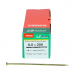 6.0x200 Pozi Countersunk Multi Purpose Screw Zinc & Yellow Plated Timco C2 Range Pack 100