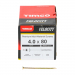4.0x80 Pozi Countersunk Multi Purpose Screw Zinc & Yellow Plated Timco Velocity Range Pack 200