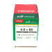 4.0x80 Pozi Countersunk Multi Purpose Screw Zinc & Yellow Plated Timco C2 Range Pack 200