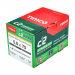 5.0x75 Pozi Countersunk Multi Purpose Screw Zinc & Yellow Plated Timco C2 Range Pack 200