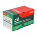 6.0x150 Pozi Countersunk Multi Purpose Screw Zinc & Yellow Plated Timco C2 Range Pack 100