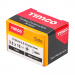 3.5x15 Pozi Countersunk Chipboard Screw Zinc & Yellow Plated Timco Solo Range Pack 200