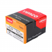 4.5x40 Pozi Countersunk Chipboard Screw Zinc & Yellow Plated Timco Solo Range Pack 200
