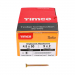 4.5x50 Pozi Countersunk Chipboard Screw Zinc & Yellow Plated Timco Solo Range Pack 200