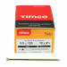 5x120 Pozi Countersunk Chipboard Screw Zinc & Yellow Plated Timco Solo Range Pack 100