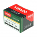4.0x12 Pozi Countersunk Multi Purpose Screw Zinc & Yellow Plated Timco Classic Range Pack 200