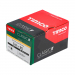 5.0x25 Pozi Countersunk Multi Purpose Screw Zinc & Yellow Plated Timco Classic Range Pack 200