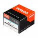 50x3.2 Polymer Headed Nail A4 (Head Diameter 12) Black Pack 100