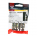 M8:10L Loose Shield Anchor Zinc & Yellow Plated Timco Pack 4