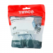 M12x50x3 Square Plate Washer DIN 436 Zinc Plated Pack 30