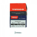 No8x1 Pozi Countersunk Twin Threaded Woodscrew Zinc Plated Pack 200