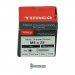 M5x25 Pozi Pan Screw DIN 7985 Zinc Plated Pack 100