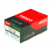 5.0x120 Pozi Countersunk Multi Purpose Screw Zinc & Yellow Plated Timco Classic Range Pack 100