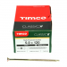 5.0x120 Pozi Countersunk Multi Purpose Screw Zinc & Yellow Plated Timco Classic Range Pack 100