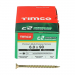 6.0x90 Pozi Countersunk Multi Purpose Screw Zinc & Yellow Plated Timco C2 Range Pack 100
