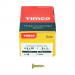 4.5x20 Pozi Countersunk Chipboard Screw Zinc & Yellow Plated Timco Solo Range Pack 200