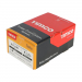 4x60 Pozi Countersunk Chipboard Screw Zinc & Yellow Plated Timco Solo Range Pack 200