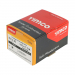 5x30 Pozi Countersunk Chipboard Screw Zinc & Yellow Plated Timco Solo Range Pack 200