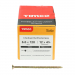 6x120 Pozi Countersunk Chipboard Screw Zinc & Yellow Plated Timco Solo Range Pack 100