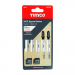 Jigsaw Blade Wood T101AO Clean/Quick Curve Cut 1.5-15mm Pack 5