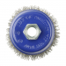 75mm (M14x0.5) Angle Grinder Crimped Stainless Steel Wire Cup Brush