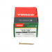 5.0x55 Pozi Countersunk Multi Purpose Screw Zinc & Yellow Plated Timco Classic Range Pack 200