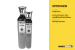 Hobbyweld Nitrogen Original (Small) Cylinder UN 1066 Class 2.2 Refill