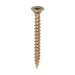 5.0x50 Pozi Countersunk Multi Purpose Screw Zinc & Yellow Plated Timco C2 Range Pack 1000