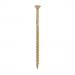 5.0x100 Pozi Countersunk Multi Purpose Screw Zinc & Yellow Plated Timco C2 Range Pack 1000