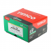 5.0x100 Pozi Countersunk Multi Purpose Screw Zinc & Yellow Plated Timco C2 Range Pack 1000