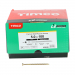 5.0x100 Pozi Countersunk Multi Purpose Screw Zinc & Yellow Plated Timco C2 Range Pack 1000