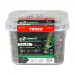 5.0x50 Pozi Countersunk Multi Purpose Screw Zinc & Yellow Plated Timco C2 Range Pack 1600