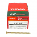 6.0x100 Torx Countersunk Multi Purpose Clamp Screw Zinc & Yellow Plated Timco C2 Range Pack 100