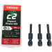 4.0x50 Torx Countersunk Multi Purpose Clamp Screw Zinc & Yellow Plated Timco C2 Range Pack 800