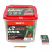 5.0x50 Torx Countersunk Multi Purpose Clamp Screw Zinc & Yellow Plated Timco C2 Range Pack 600