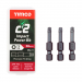 5.0x80 Torx Countersunk Multi Purpose Clamp Screw Zinc & Yellow Plated Timco C2 Range Pack 350