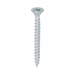 6.0x100 Pozi Countersunk External Multi Purpose Silver Screw Timco C2 Range Pack 60