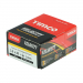 3.5x20 Pozi Countersunk Multi Purpose Screw Zinc & Yellow Plated Timco Velocity Range Pack 200