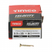 3.5x25 Pozi Countersunk Multi Purpose Screw Zinc & Yellow Plated Timco Velocity Range Pack 200