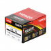 3.5x35 Pozi Countersunk Multi Purpose Screw Zinc & Yellow Plated Timco Velocity Range Pack 200