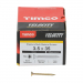 3.5x35 Pozi Countersunk Multi Purpose Screw Zinc & Yellow Plated Timco Velocity Range Pack 200