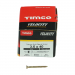 3.5x40 Pozi Countersunk Multi Purpose Screw Zinc & Yellow Plated Timco Velocity Range Pack 200