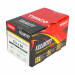 5.0x60 Pozi Countersunk Multi Purpose Screw Zinc & Yellow Plated Timco Velocity Range Pack 200