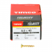 6.0x40 Pozi Countersunk Multi Purpose Screw Zinc & Yellow Plated Timco Velocity Range Pack 200