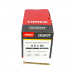 6.0x80 Pozi Countersunk Multi Purpose Screw Zinc & Yellow Plated Timco Velocity Range Pack 200