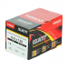 6.0x130 Pozi Countersunk Multi Purpose Screw Zinc & Yellow Plated Timco Velocity Range Pack 100