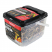 5.0x50 Pozi Countersunk Multi Purpose Screw Zinc & Yellow Plated Timco Velocity Range Pack 600