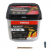 5.0x60 Pozi Countersunk Multi Purpose Screw Zinc & Yellow Plated Timco Velocity Range Pack 400
