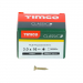 3.0x16 Pozi Countersunk Multi Purpose Screw Zinc & Yellow Plated Timco Classic Range Pack 200